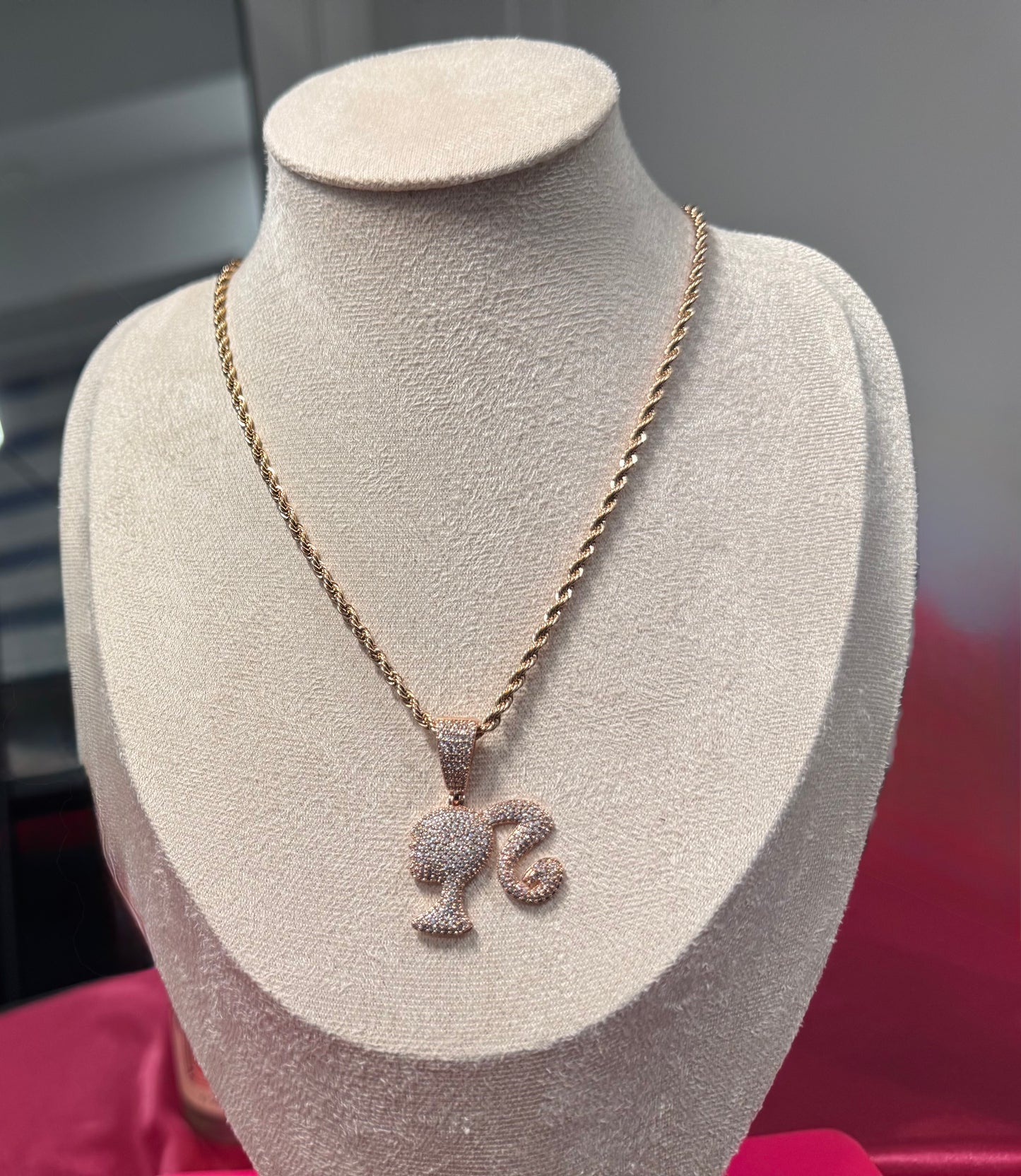 Dream Doll Zircon Necklace