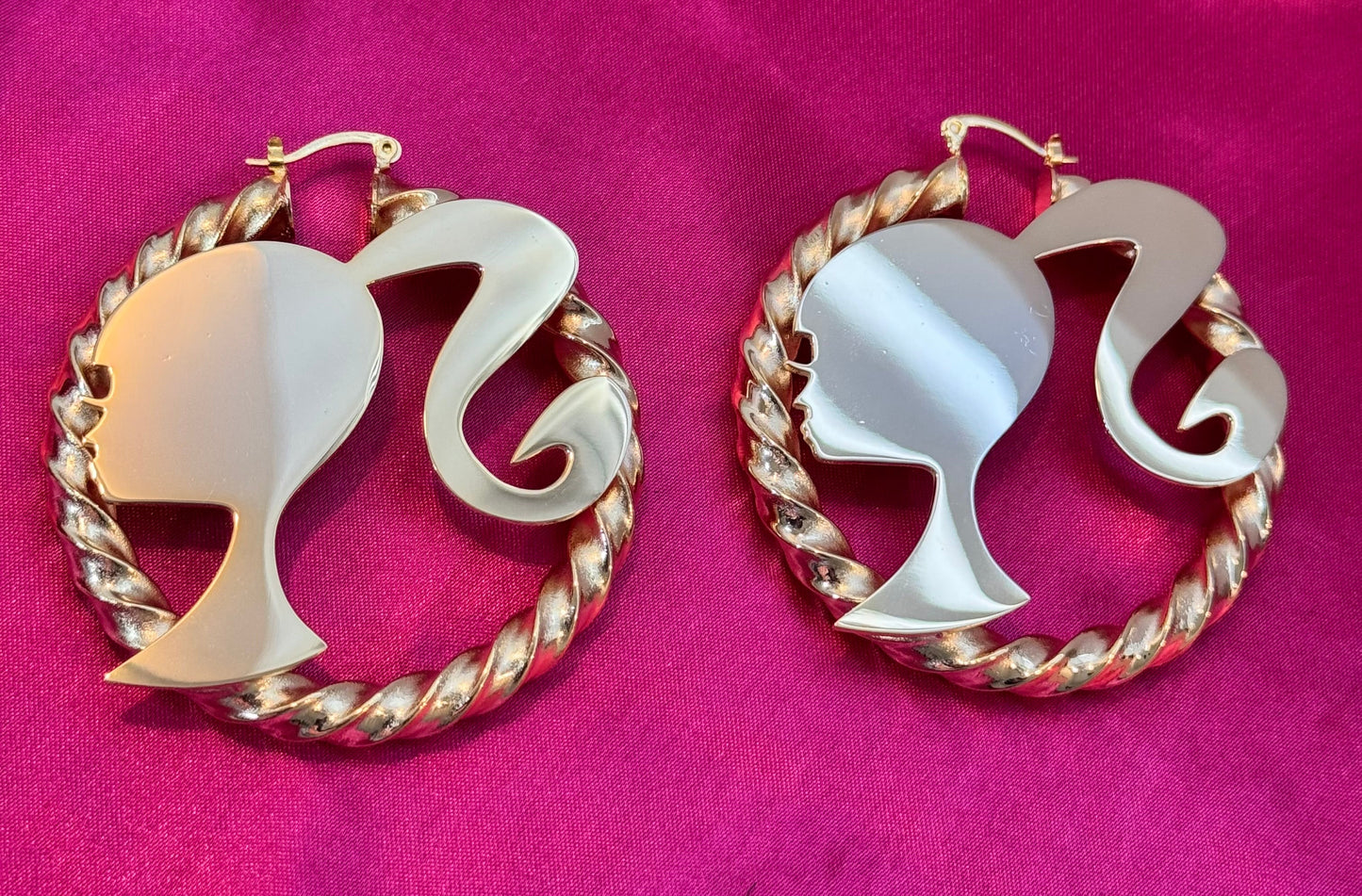 Barbie Dream Doll Hoop Earrings