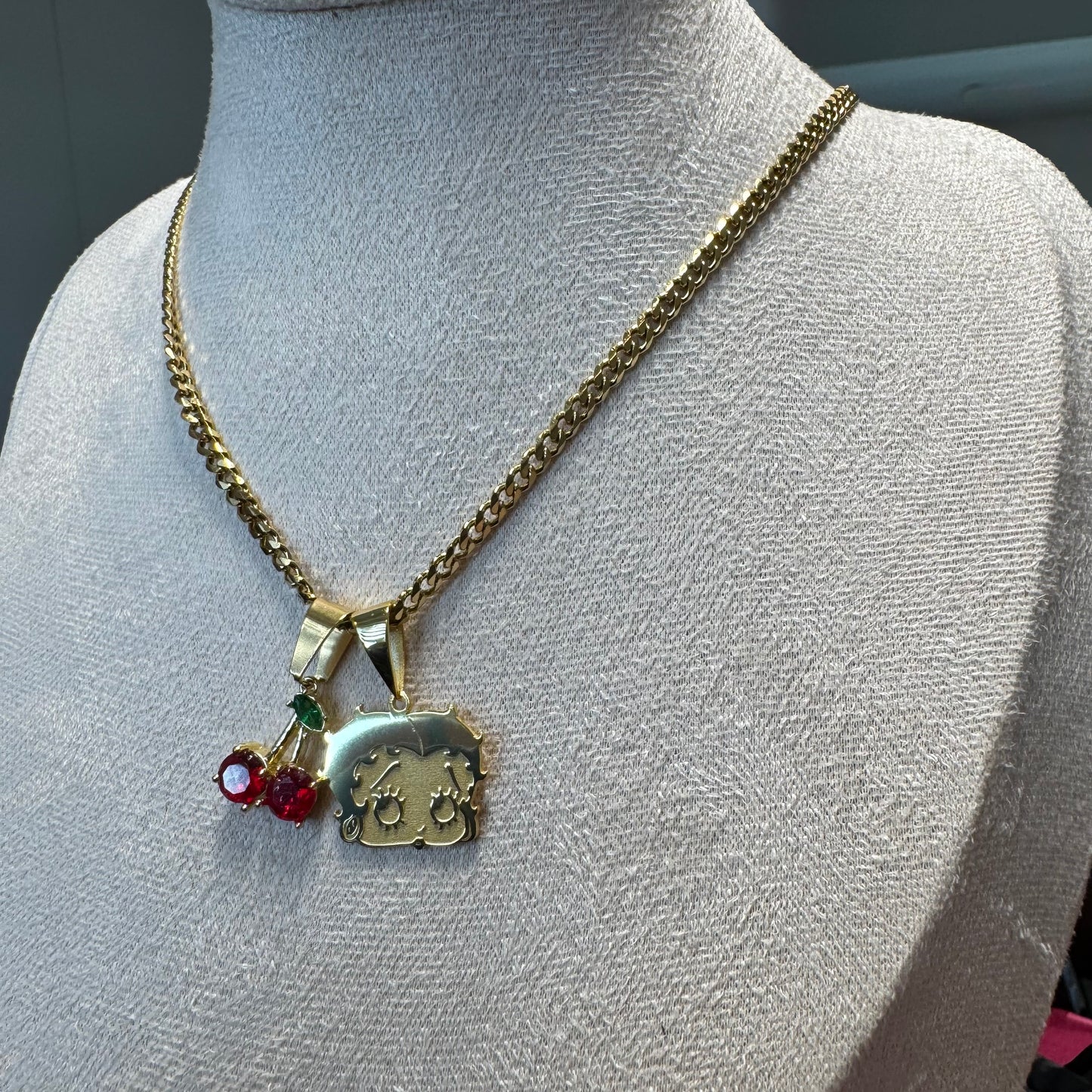 Betty Boop Vintage Muse  Necklace