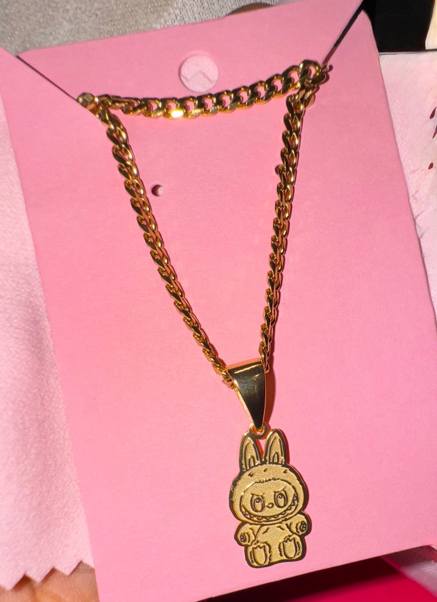 Labubu Whimsy Monster Necklace