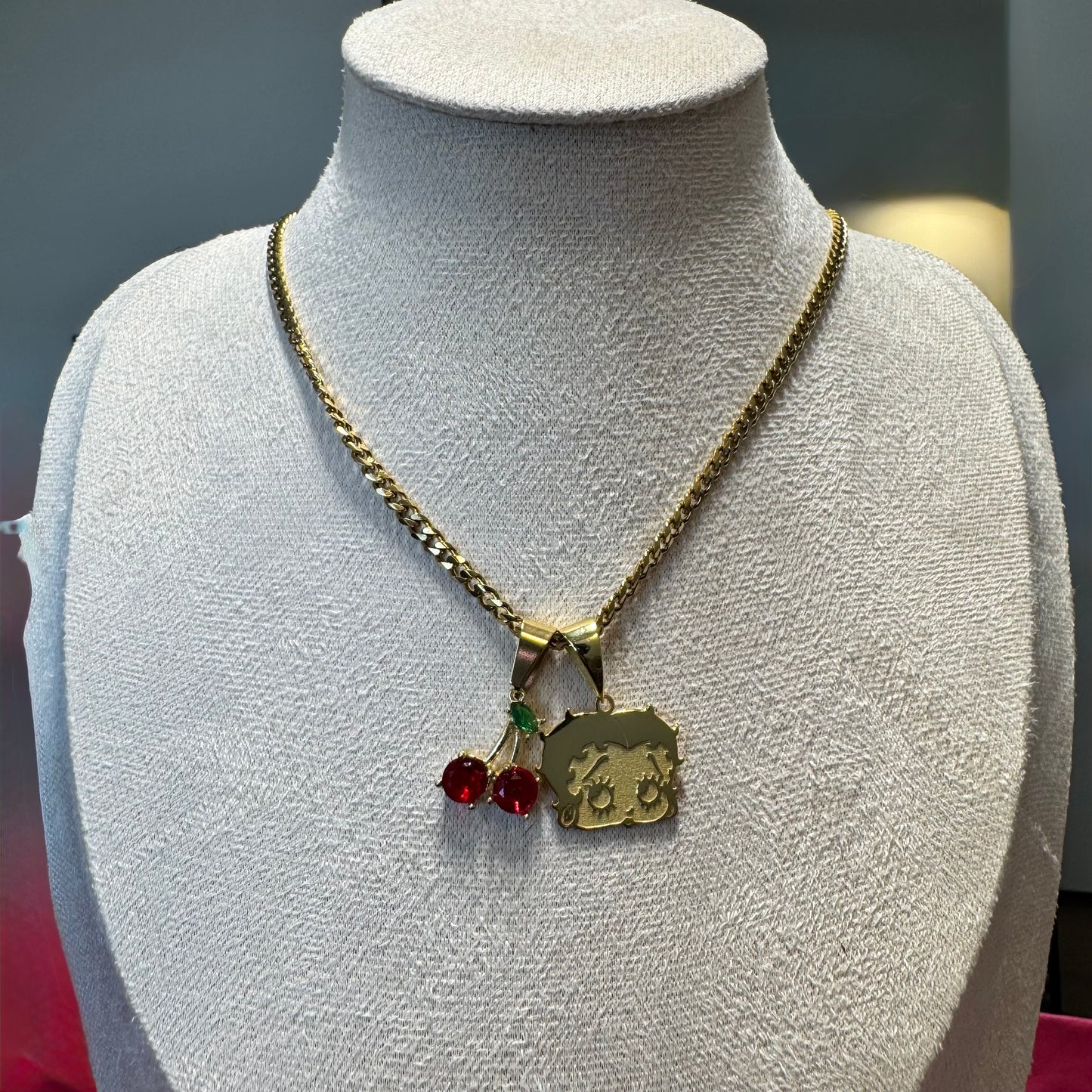 Betty Boop Vintage Muse  Necklace