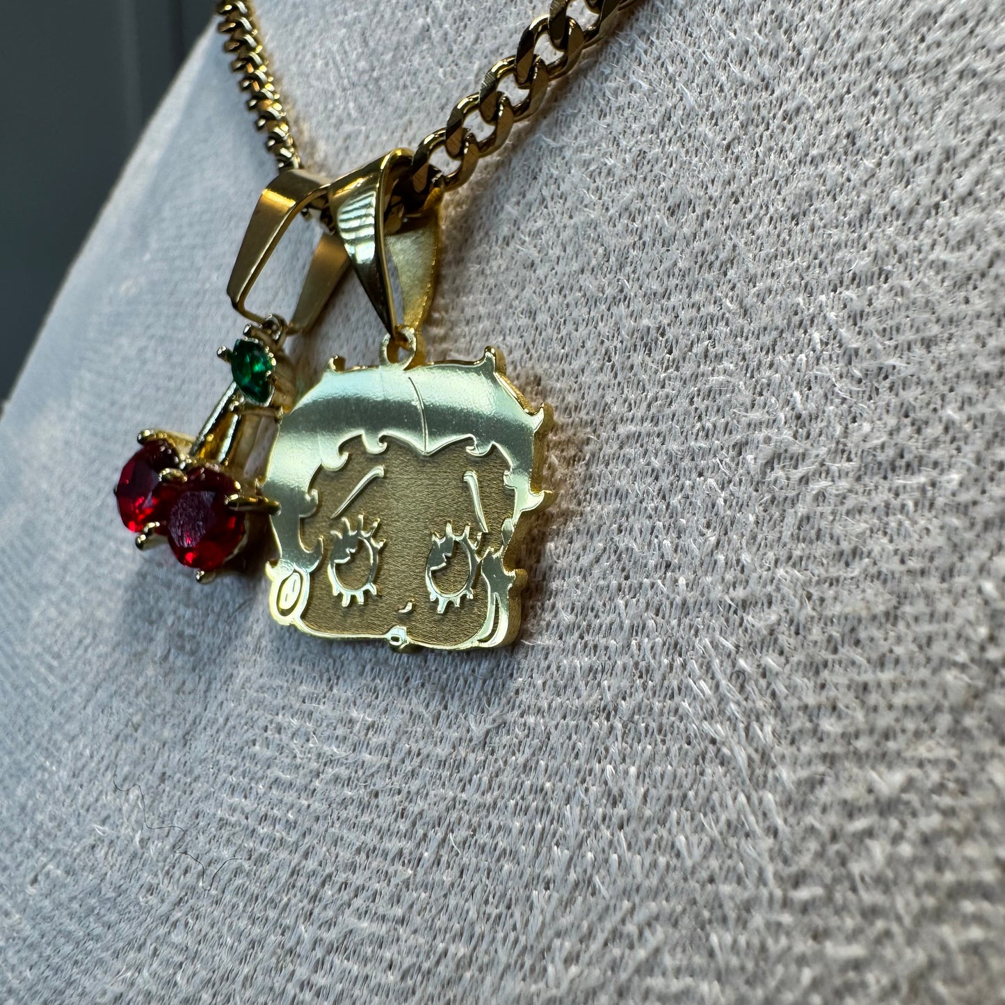 Betty Boop Vintage Muse  Necklace