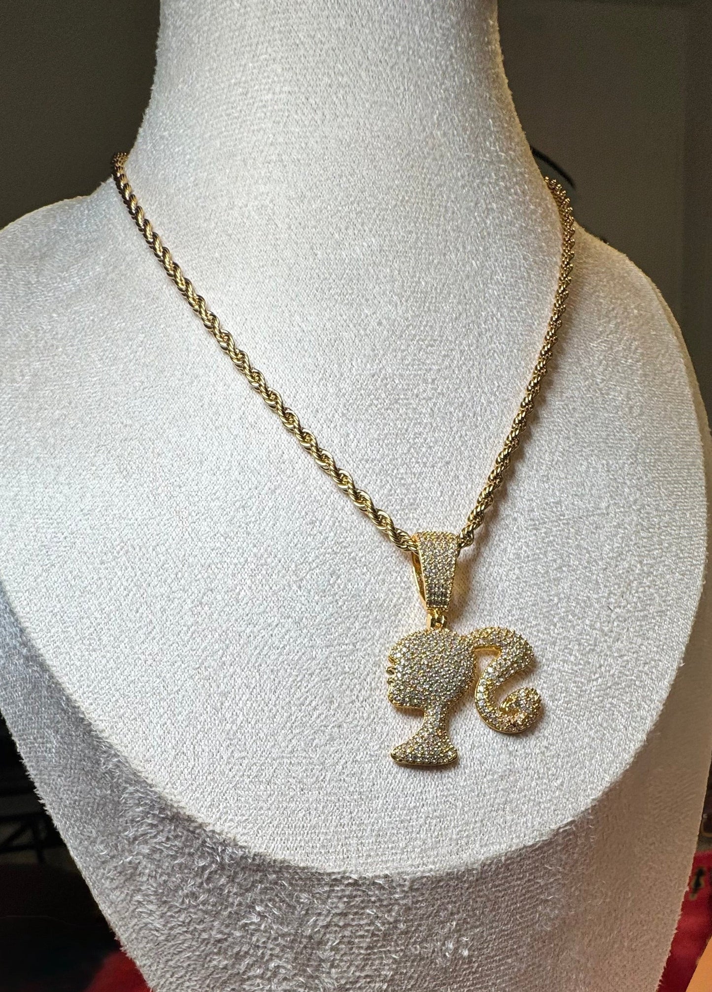 Dream Doll Zircon Necklace