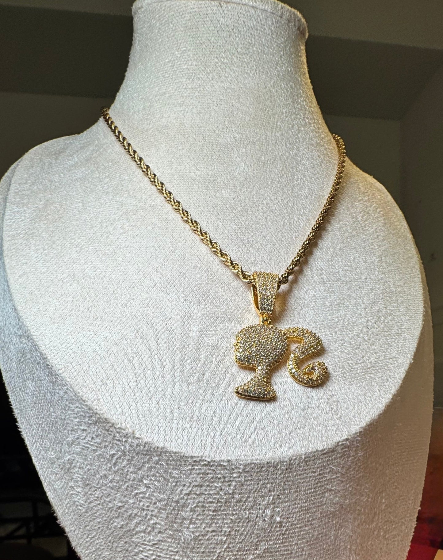 Dream Doll Zircon Necklace