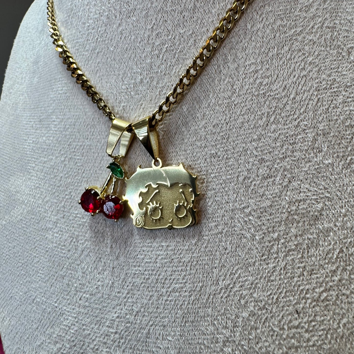 Betty Boop Vintage Muse  Necklace