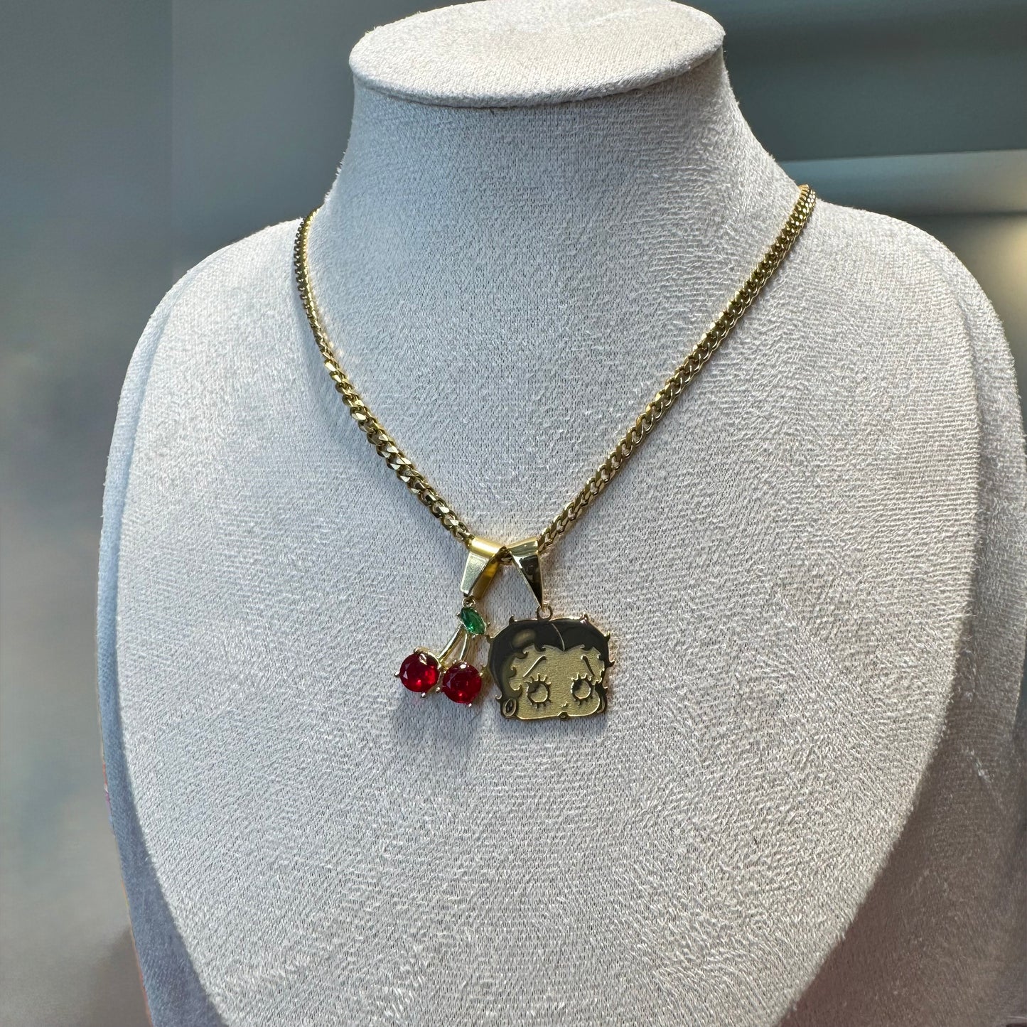 Betty Boop Vintage Muse  Necklace
