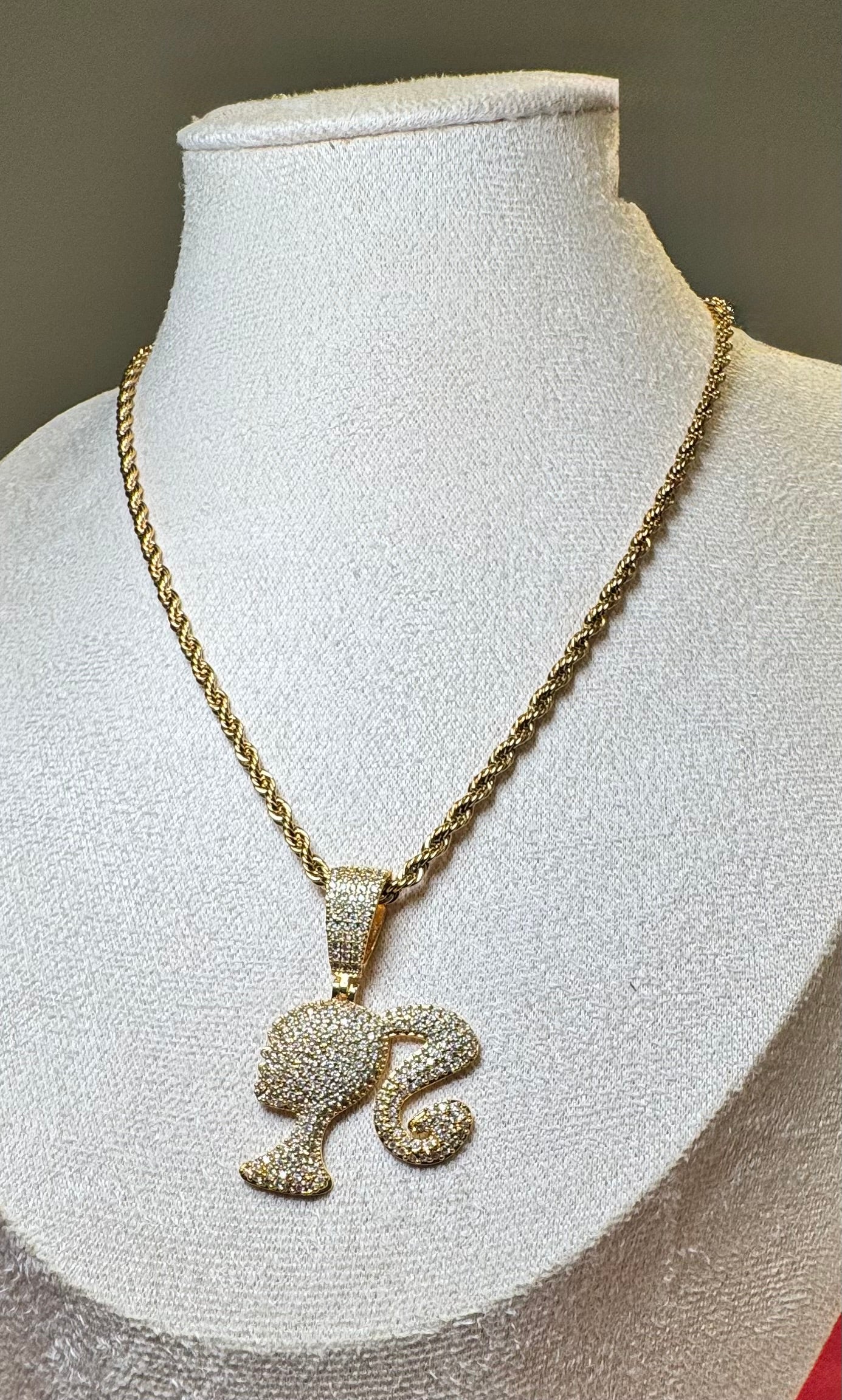 Dream Doll Zircon Necklace