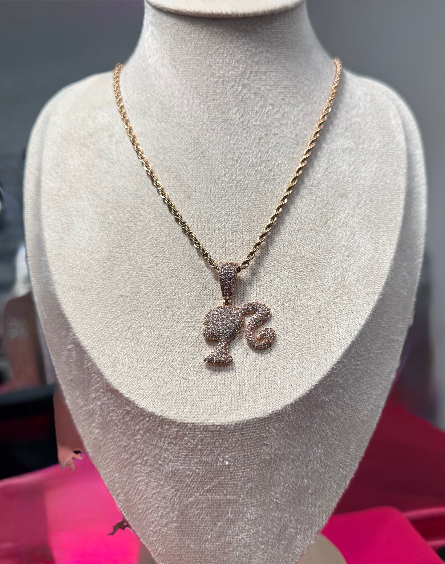 Dream Doll Zircon Necklace